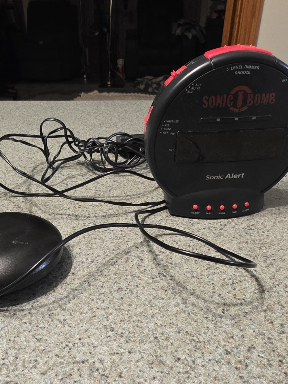 Sonic Bomb SBB500SS Bomb Loud Dual Alarm Clock with Bed Shaker